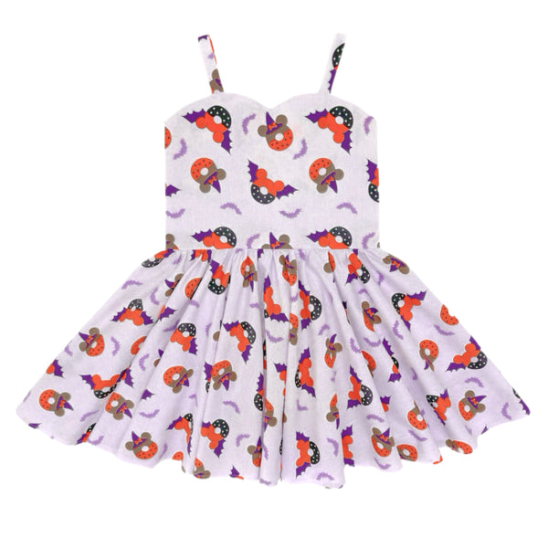 SIZE 7 MILA I Sweetheart Dress I LILAC MICKEY DONUTS