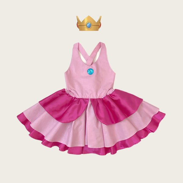 MAGNOLIA I Twirl Dress I Princess Peach